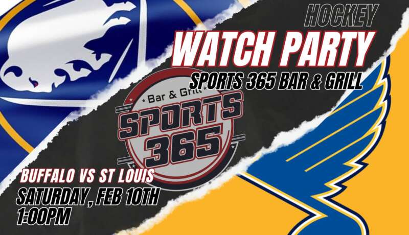 Watch Party Buffalo Sabres vs St Louis Blues