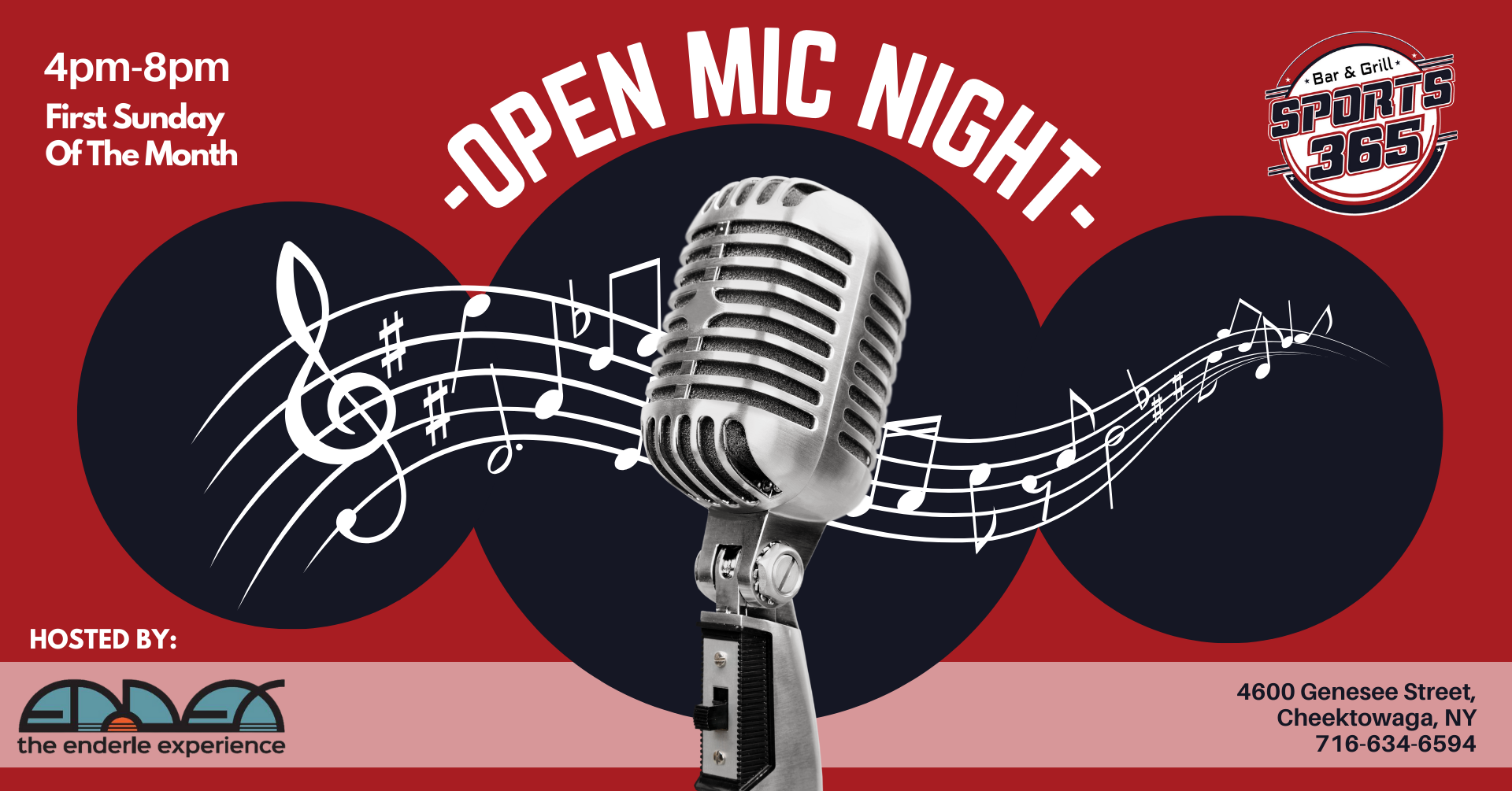 Open Mic Night at Sports 365