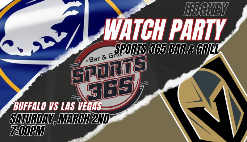 Buffalo Sabres vs Las Vegas Golden Knights