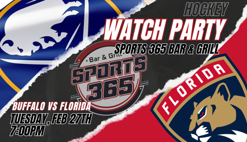 Watch Party Buffalo Sabres vs Florida Panthers